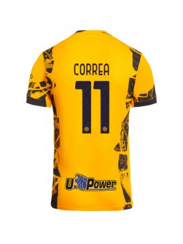 Inter Milan Joaquin Correa #11 Ausweichtrikot 2024-25 Kurzarm